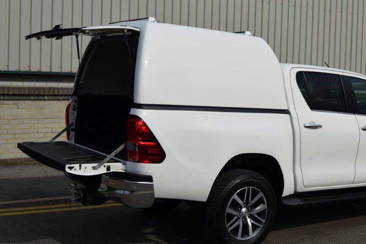 Pro//Top High Roof Tradesman Canopy for Hilux 2016 On