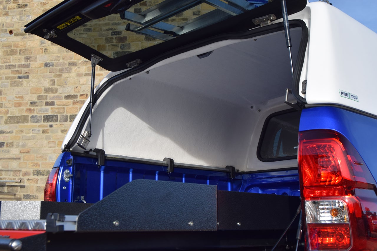 Pro//Top Tradesman Hardtop for Hilux 2016