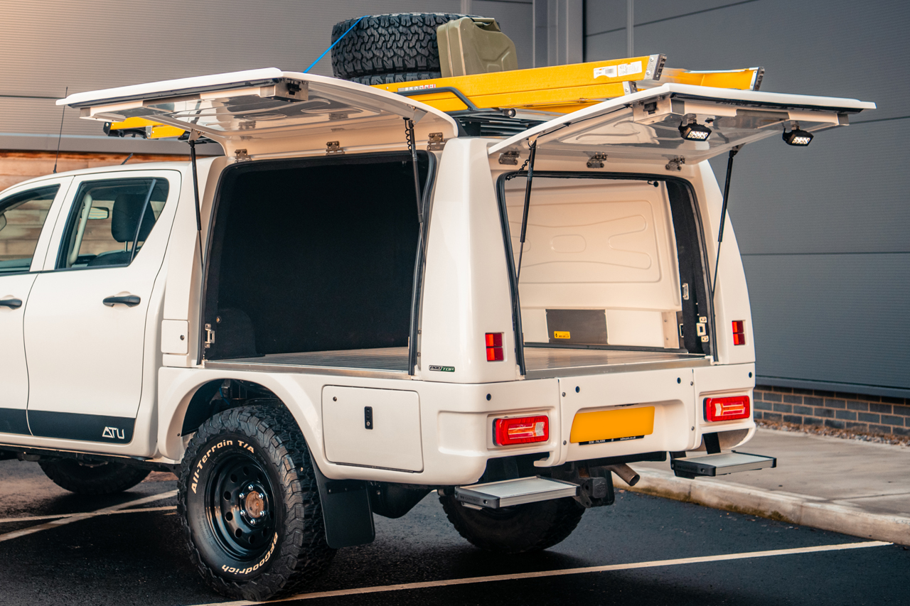 Pro//Top Utility Professional Canopy for Toyota Hilux